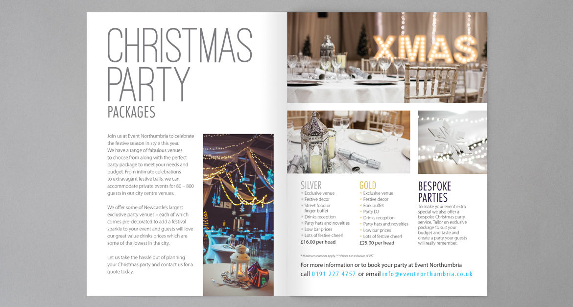 Festive Leaflet Design 2