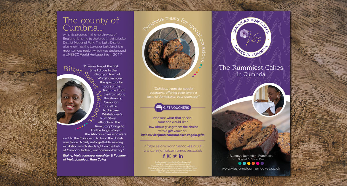 Jamaican Rum Cakes Brochure 3