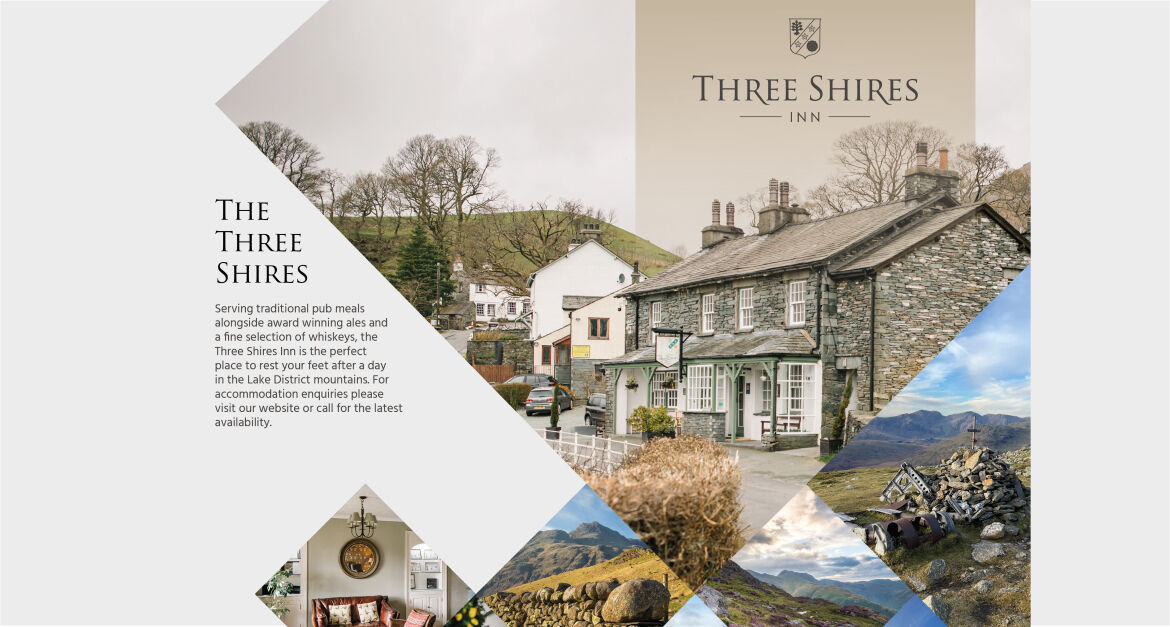 Three Shires Inn - Brochure Design