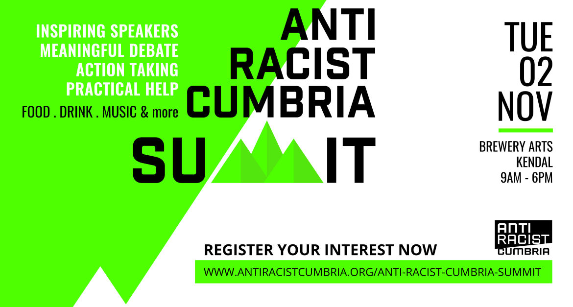 Anti Racist Cumbria Summit - Event Design 