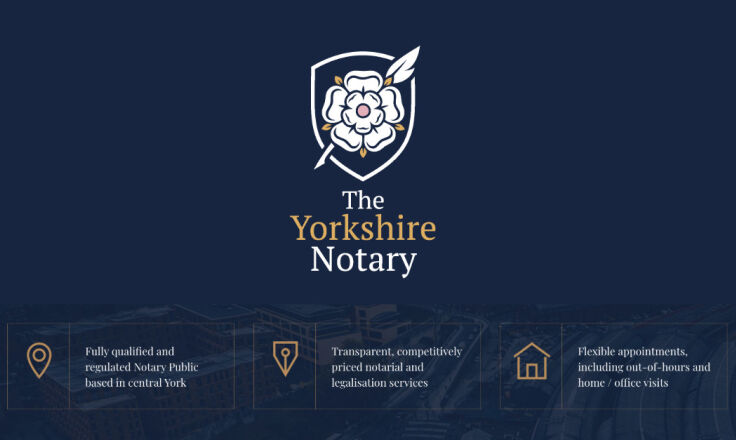 The Yorkshire Notary - Logo and Branding