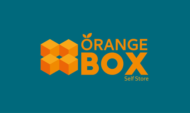 Orange Box Self Store - Logo and Branding