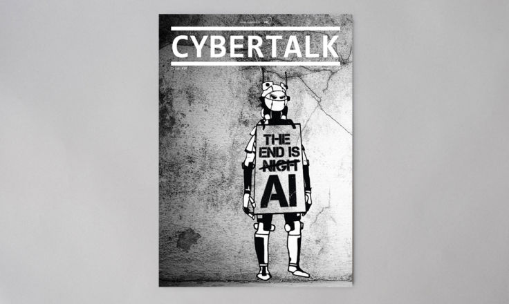 CyberTalk 10 Magazine - Publication Design & Illustration